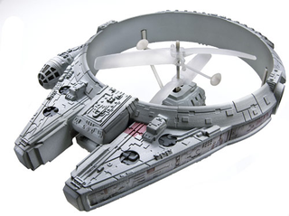Illustration for article titled A Millennium Falcon that Actually Flies